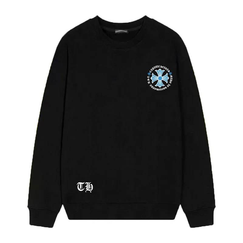 Chrome Hearts 🚩 1×1 Same Style logo OS ：Black，White Size ：S M L XL